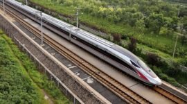Pemasangan rel Kereta Cepat Jakarta-Bandung (KCJB) telah rampung.  (Dok. Kcic.co.id) 