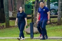 Ketua DPP PDI Perjuangan Puan Maharani bersama Ketua Umum Partai Demokrat Agus Harimurti Yudhoyono (AHY). (Instagram.com/@puanmaharaniri)