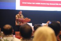 Ketua Umum Partai Gerindra Prabowo Subianto dalam acara strategi transformasi bangsa menuju Indonesia emas 2045. (Dok. Tim Media Prabowo Subianto)

