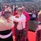 Ketua Umum Partai Gerindra Prabowo Subianto menghadiri acara Deklarasi Masyarakat Perbatasan mendukung Prabowo Subianto Presiden RI 2024. (Dok. Tim Media Prabowo Subianto)
