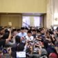 Presiden terpilih 2024-2029 Prabowo Subianto menghadiri acara silaturahmi dan buka puasa bersama Partai Demokrat di Hotel St Regis. (Facebook.com/@DPP Partai Demokrat)
