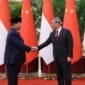 Menteri Pertahanan Prabowo Subianto bertemu dengan Perdana Menteri (PM) Tiongkok, Li Qiang di Beijing. (Dok. Tim Media Prabowo)