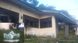 Bangunan asrama putra tugu mantri tani dan prasasti pendirian sekolah yang ditandatangani Wakil Presiden Muhamad Hatta dibiarkan terbengkalai (Dok.Hallobandung.com / Tatang Tarmedi)
