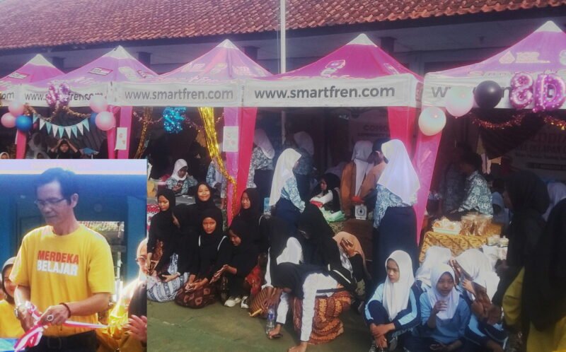 Gelar Karya P5 di SMP Negeri 2 Tanjungsari berjalan meriah ( Dok.Hallobandung
com / Tatang Tarmedi )