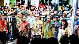 Peringatan 69 tahun KAA  Sabtu dan Minggu, 6—7 Juli 2024 di sekitar Jalan Asia Afrika dan Jalan Braga ( Tatang Tarmedi / Bandungkab.go.id ) ***