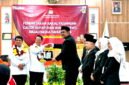 Pendaftaran pasangan Dr.H. Karna Sobahi, M.M.Pd dan Koko Suyoko sebagai calon Bupati dan Wakil Bupati Majalengka (Dok.Hallobandung.com / Abdul Haris)