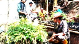 Para penyuluh rutin menggelar program Juna  bekerja sama dengan Forum Peduli Gunung Geulis, (Dok.Hallobandung.com / Tatang Tarmedi)