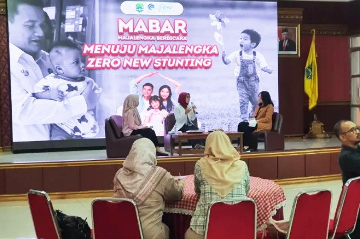 Pemkab Majalengka pun mengusung tema Menuju Majalengka Zero Stunting dalam  ( Dok.Hallobandung.com / Abdul Haris )