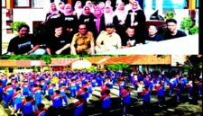 Mengawali semester genap Senin, 7 Januari 2025 SMP Negeri 2 Conggeang Gelar Senam. Anak Indonesia Sehat di lapangan olahraga sekolah. ( Dok.Hallobandung.com / Teguh Safsri )