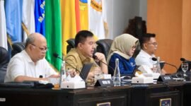 Deputi Bidang Ketersediaan dan Stabilisasi Pangan NFA, I Gusti Ketut Astawa Rapat Koordinasi Pengendalian Inflasi Daerah di Kemendagri. (Dok. Bapanas)
