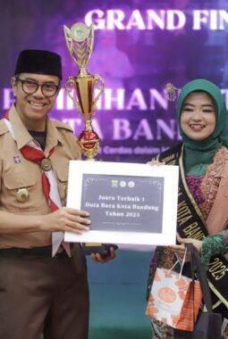 Dari aktivis mahasiswa, Prita Stania Agustina terpilih menjadi Duta Baca Kota Bandung 2025