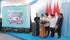 Presiden RI Prabowo Subianto  dalam acara peringatan Hari Pendidikan Nasional 2025 di SDN Cimahpar 5. (Dok. Tim Media Prabowo)