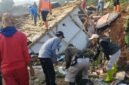 Tanah longsor yang terjadi di Desa Kendan, kecamatan Nagreg, Kabupaten Bandung Bara. (Dok.  BPBD Kabupaten Bandung Barat)