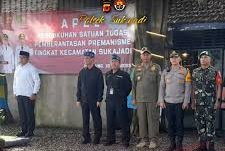 Karena dekat obyek vital masyarakat,   Satgas Anti Premanisme tingkat kecamatan resmi hadir di Sukajadi