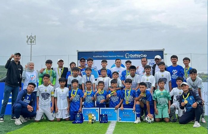 Akademi Persib Cimahi berhasil menjuarai Gothia Cup U-13 2025. (Instagram.com @meettheworldindonesia)