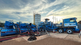 Rig PDSI #49.2/PD550-M saat mengeksekusi proyek IDESS pertama di sumur Benar-00074, simbol transformasi pengeboran migas. (Dok. pdsi.pertamina.com)

