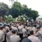 Potret aksi unjuk rasa di desan Istana Bogor. (Dok. Yogi Faisal/JPNN.com)